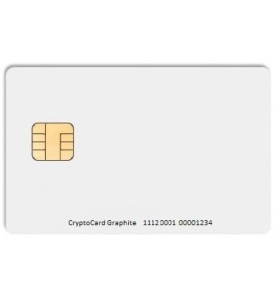 Zestaw CryptoCard Graphite  PRO Mifare DESFire EV3 4k (biały)